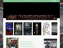 Tablet Screenshot of horrorworld.org